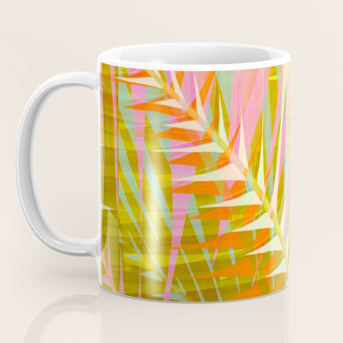 Modern Tropical Print - Sun Burn #4 Coffee Mug Gallery Image 3