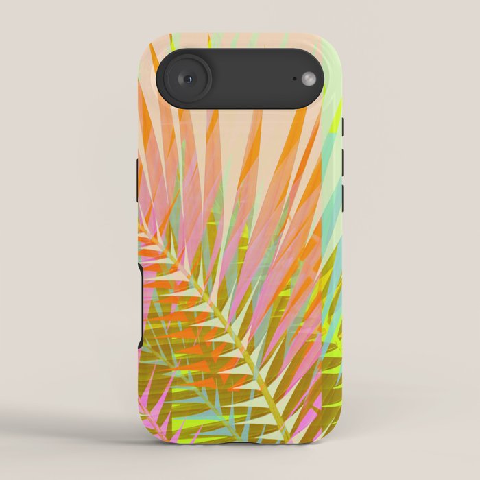 Modern Tropical Print - Sun Burn #4 iPhone Case Gallery Image 2