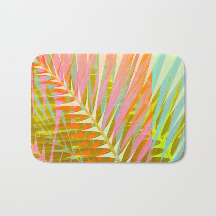 Modern Tropical Print - Sun Burn #4 Bath Mat Gallery Image 1