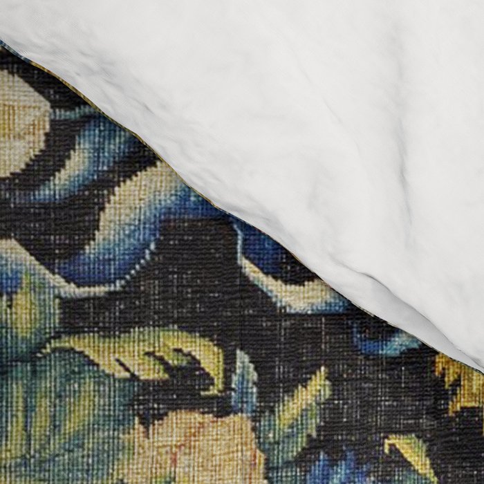 Louis XIV Savonnerie French Floral Carpet Print Comforter Gallery Image 4