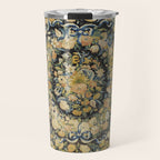 Louis XIV Savonnerie French Floral Carpet Print Travel Mug Gallery Image 1