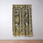 Louis XIV Savonnerie French Floral Carpet Print Window Curtain Gallery Image 3