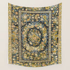 Louis XIV Savonnerie French Floral Carpet Print Wall Tapestry Gallery Image 4