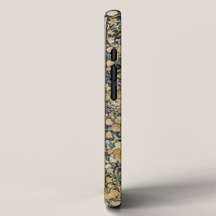 Louis XIV Savonnerie French Floral Carpet Print iPhone Case Gallery Image 2