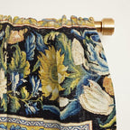 Louis XIV Savonnerie French Floral Carpet Print Window Curtain Gallery Image 2