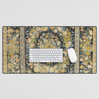 Louis XIV Savonnerie French Floral Carpet Print Desk Mat Gallery Image 1