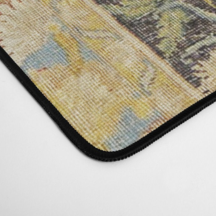 Louis XIV Savonnerie French Floral Carpet Print Desk Mat Gallery Image 4