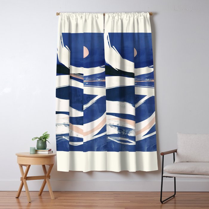 Blue as a Memory Window Curtain Gallery Image 1
