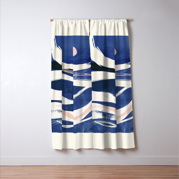 Blue as a Memory Window Curtain Gallery Image 3