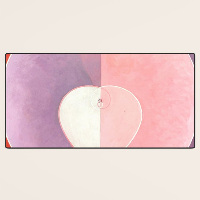 Hilma af Klint "The Dove, No. 02, Group IX-UW, No. 26" Desk Mat Gallery Image 3