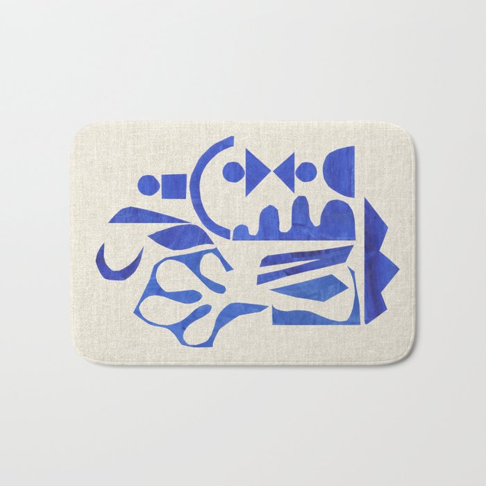 Ocean Waves Bath Mat Gallery Image 1