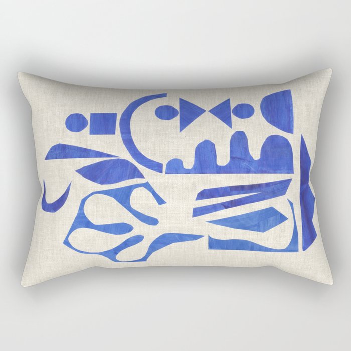 Ocean Waves Rectangular Pillow Gallery Image 1