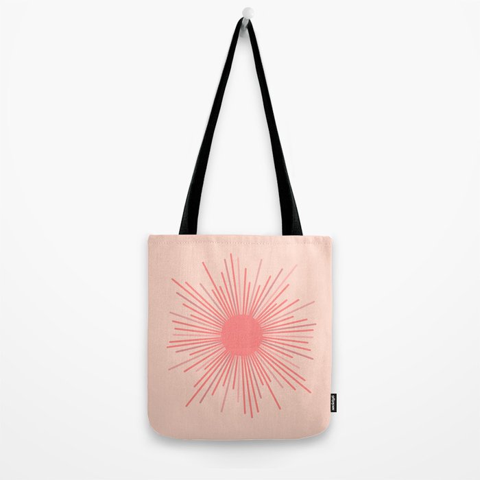 Pink Sun Tote Bag Gallery Image 2