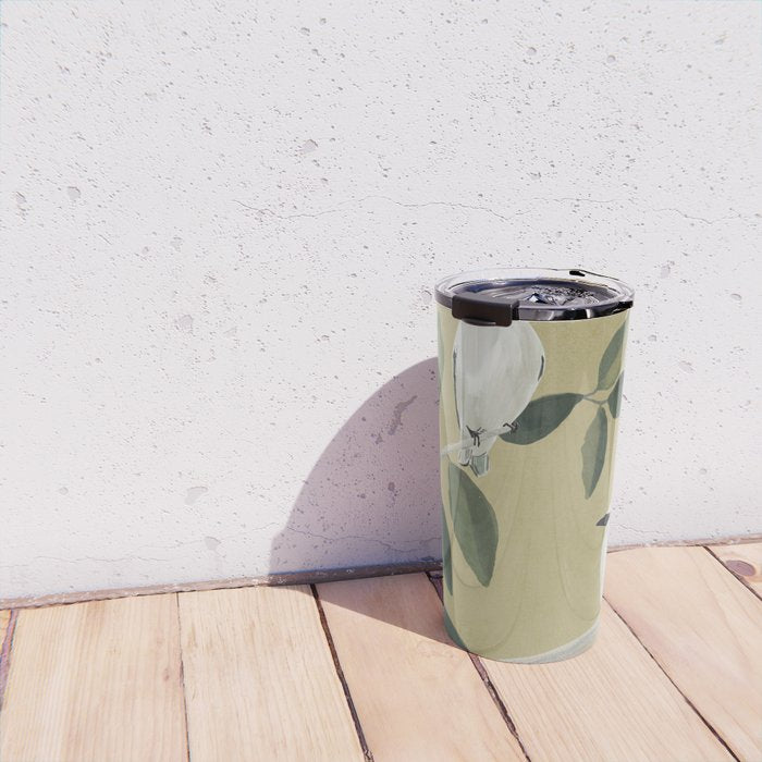 Minimalist Birds On Branch Travel Mug Gallery Image 4