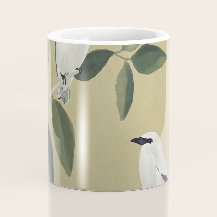 Minimalist Birds On Branch Coffee Mug Gallery Image 4