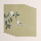 Minimalist Birds On Branch Wrapping Paper Gallery Image 3