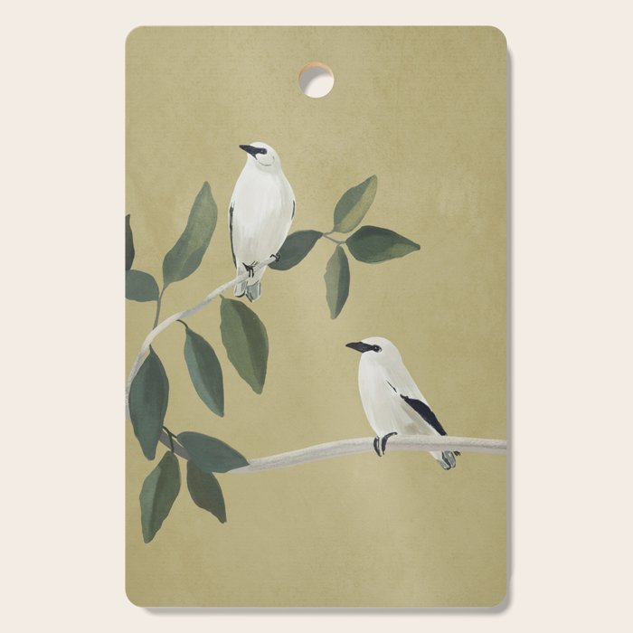Minimalist Birds On Branch Cutting Board Gallery Image 1
