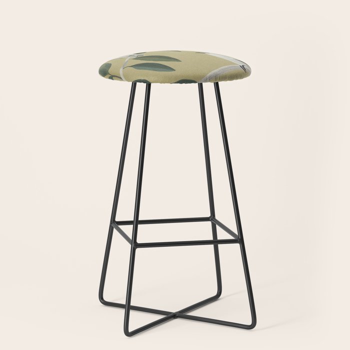 Minimalist Birds On Branch Stool Gallery Image 1