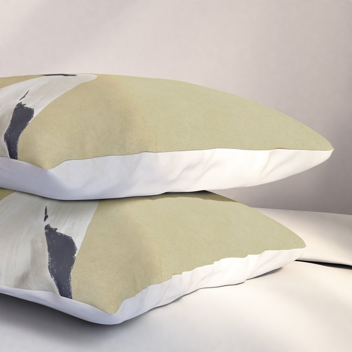 Minimalist Birds On Branch Pillow Sham Gallery Image 3