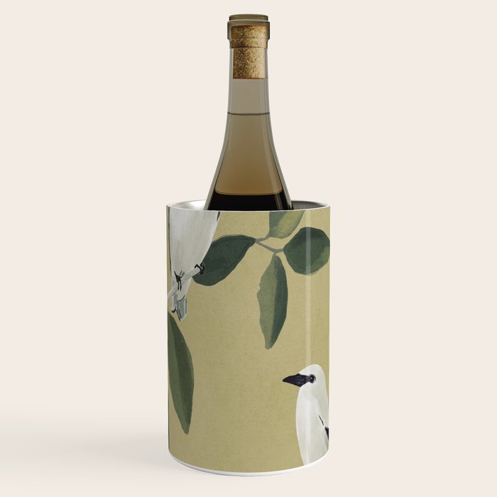 Minimalist Birds On Branch Wine Chiller Gallery Image 1