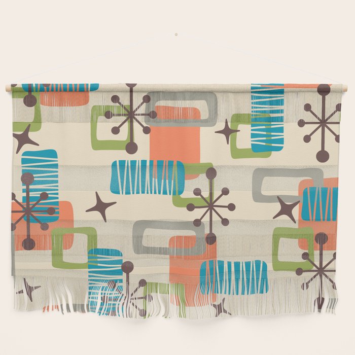 Mid Century Modern Atomic Decoration 243 Kitsch Wall Hanging Gallery Image 1