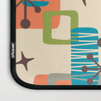 Mid Century Modern Atomic Decoration 243 Kitsch Laptop Sleeve Gallery Image 3
