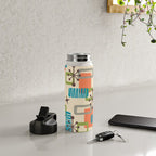 Mid Century Modern Atomic Decoration 243 Kitsch Water Bottle Gallery Image 4