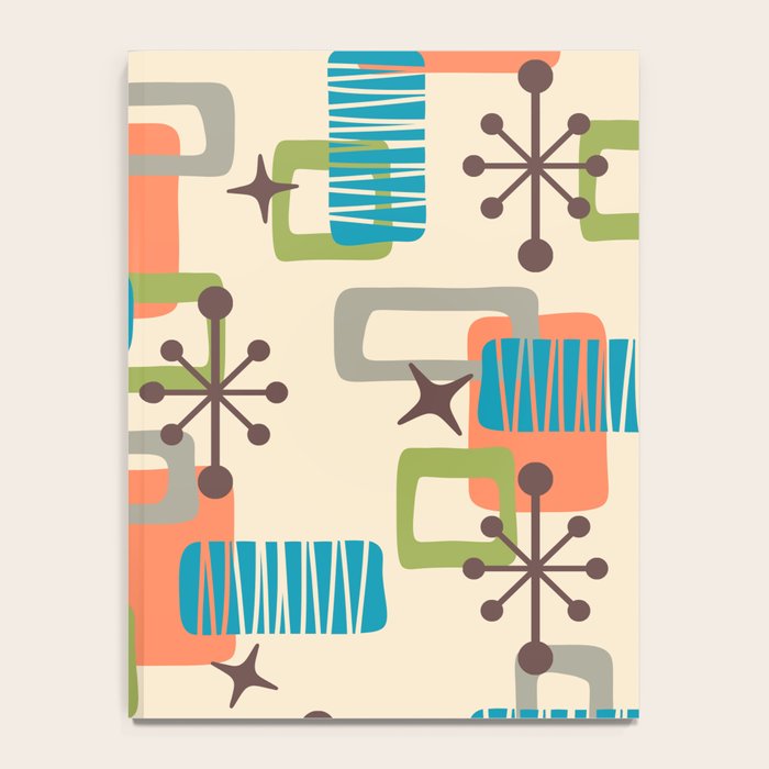 Mid Century Modern Atomic Decoration 243 Kitsch Notebook Gallery Image 4