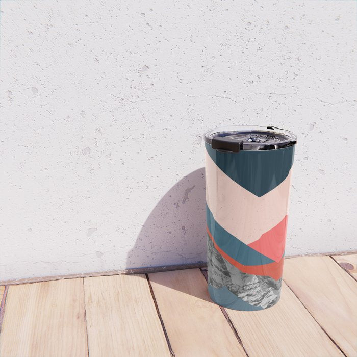 Graphic Mountains X Travel Mug Gallery Image 4