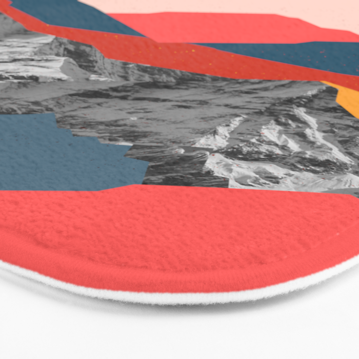 Graphic Mountains X Bath Mat Gallery Image 3