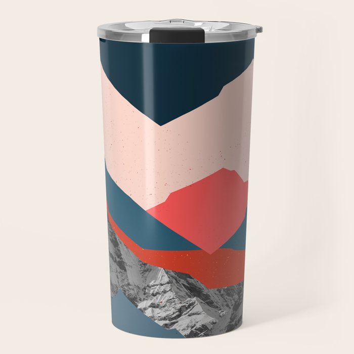 Graphic Mountains X Travel Mug Gallery Image 1