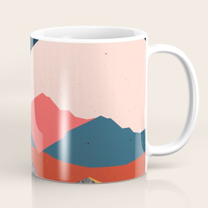 Graphic Mountains X Coffee Mug Gallery Image 1