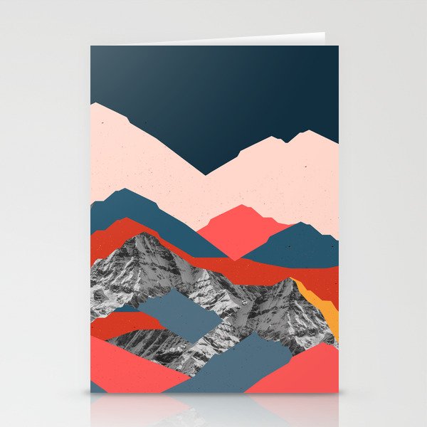 Graphic Mountains X Stationery Card Gallery Image 2