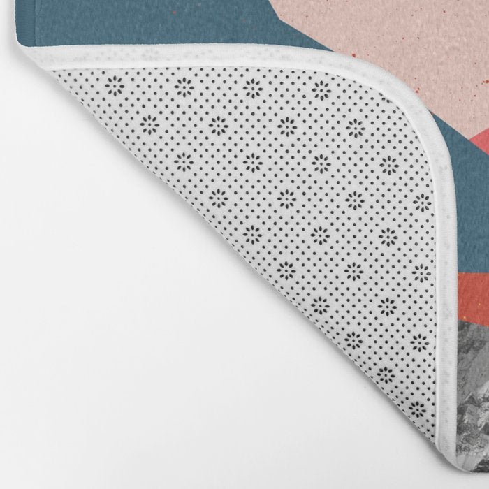 Graphic Mountains X Bath Mat Gallery Image 2