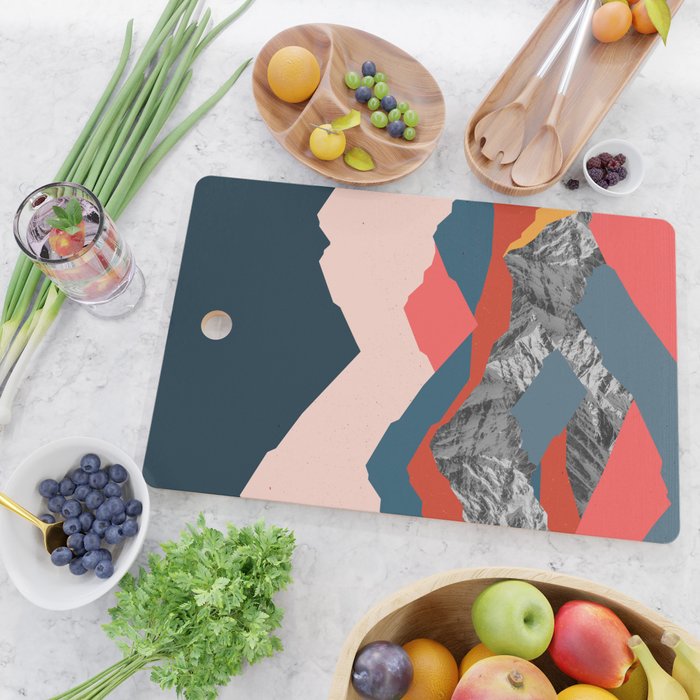 Graphic Mountains X Cutting Board Gallery Image 2
