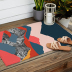 Graphic Mountains X Outdoor Rug Gallery Image 2