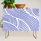 blue summer lines Credenza Gallery Image 1