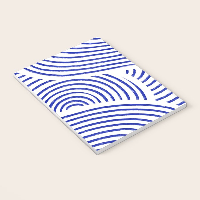 blue summer lines Notebook Gallery Image 3