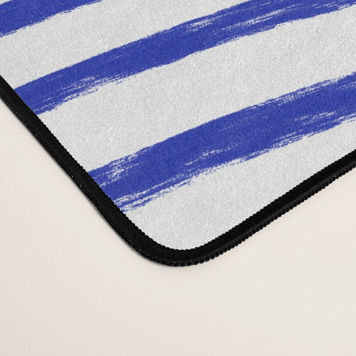 blue summer lines Desk Mat Gallery Image 4