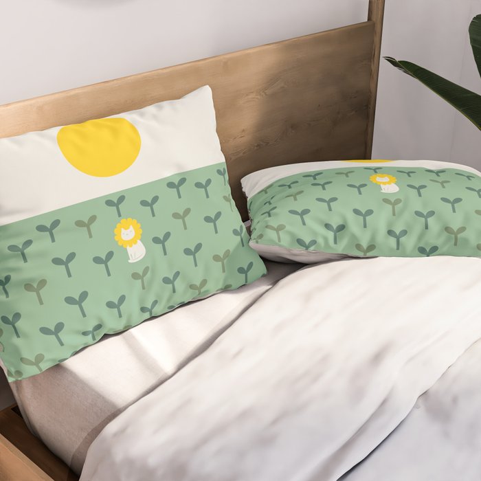 Cat Landscape 139: Someday Pillow Sham Gallery Image 2