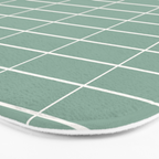Grid Pattern XVII Bath Mat Gallery Image 3