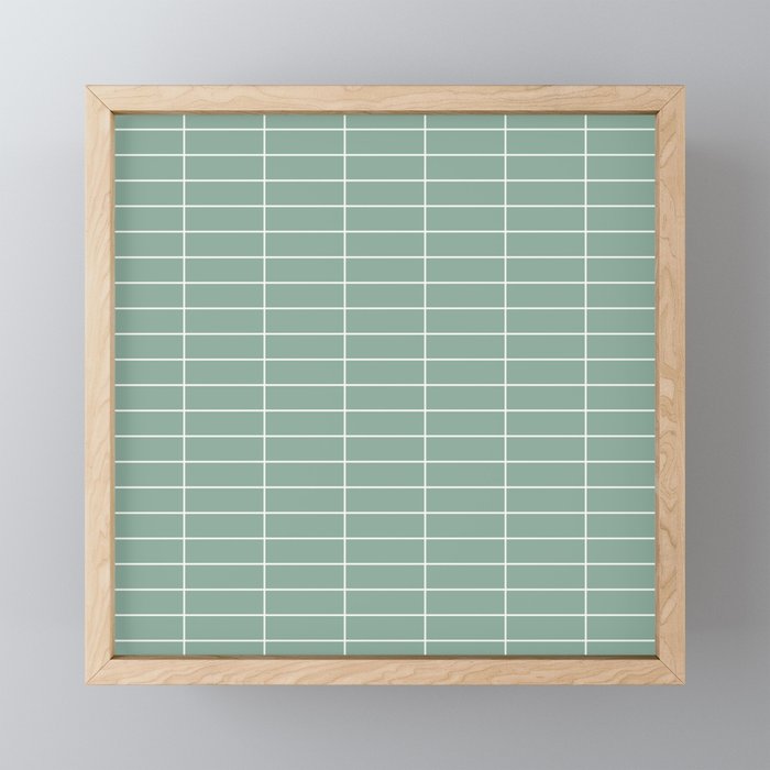 Grid Pattern XVII Mini Art Print Gallery Image 1