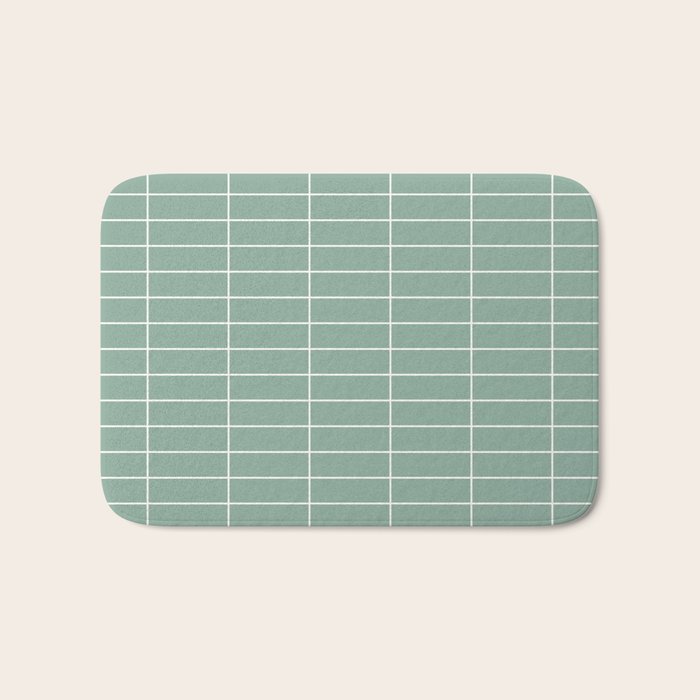 Grid Pattern XVII Bath Mat Gallery Image 1