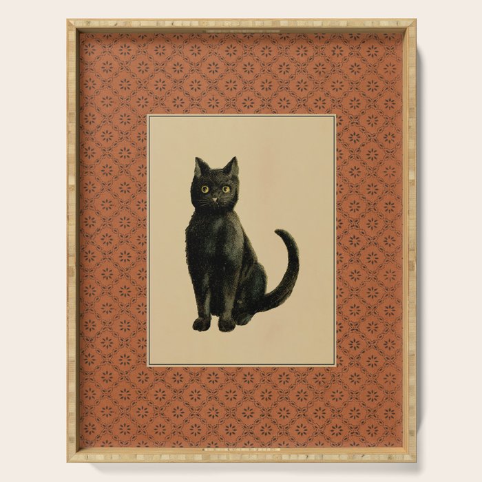 Black Cat Serving Tray Gallery Image 1