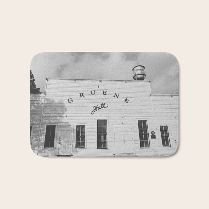 Gruene Hall Texas Photography I Bath Mat Gallery Image 1