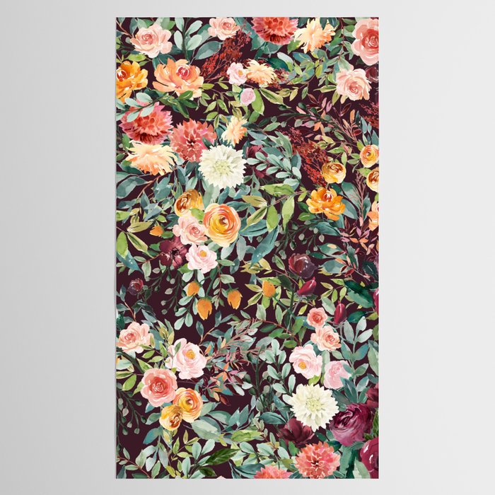 Fall Floral Tablecloth Gallery Image 2