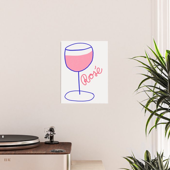 Rosé Wine Poster Gallery Image 2