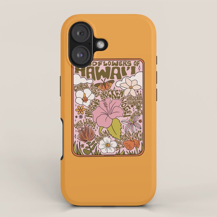 Hawaii Wildflowers iPhone Case Gallery Image 1