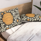 Golden Vase | Summer Bloom: Matisse Night Edition Pillow Sham Gallery Image 2