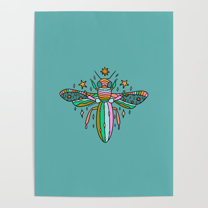 Capricorn Bee Poster Gallery Image 4